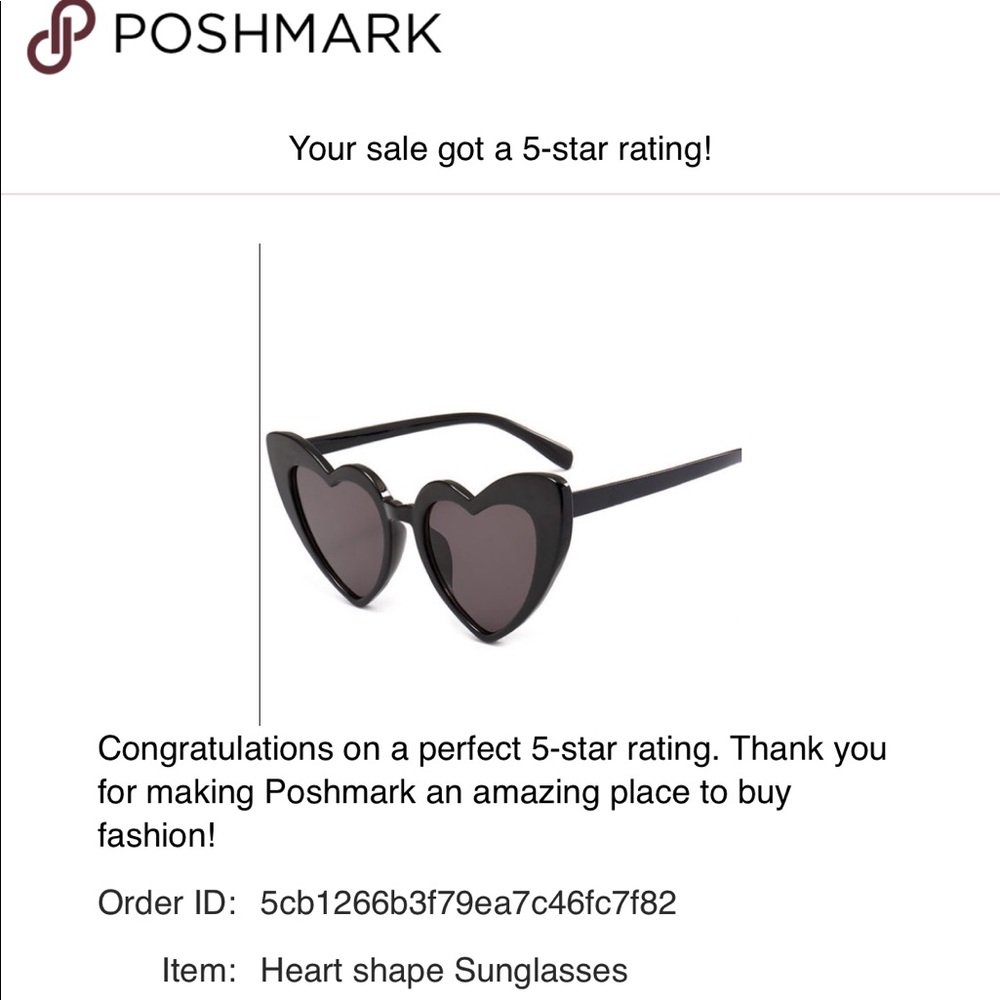 Heart shape Sunglasses - Picture 6 of 8